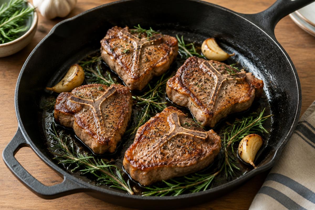 Ten-Minute Pan-Seared Loin Chops